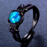 Thumbnail for The Sorceress Blue Fire Ring-Your Soul Place