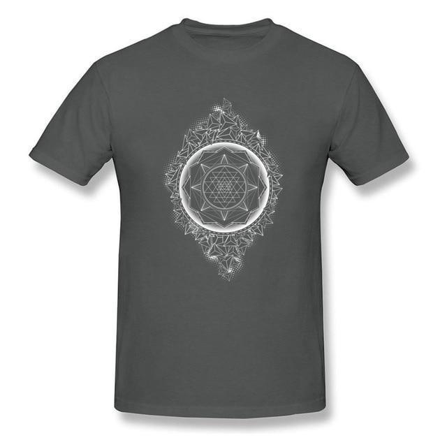 Sacred Geometry Sri Yantra T-shirt-Your Soul Place