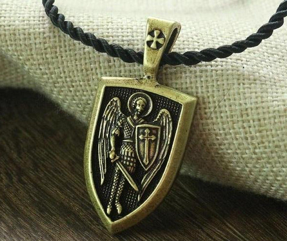 Saint Michael Archangel Pendant Necklace-Your Soul Place