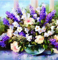 Thumbnail for Shimmering Flowers DIY Diamond Painting-Your Soul Place