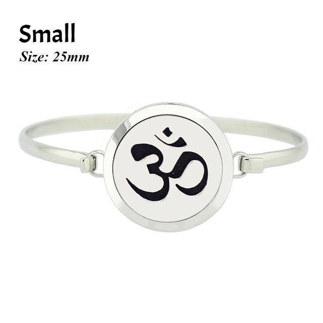 Stainless Steel Essential Oil Aromatherapy Bangle-Your Soul Place