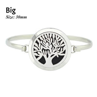 Thumbnail for Stainless Steel Essential Oil Aromatherapy Bangle