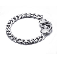 Thumbnail for Stainless Steel Handcuffs Bracelet-Your Soul Place