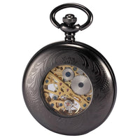 Thumbnail for Steampunk Skeleton Mechanical Pocket Watch-Your Soul Place