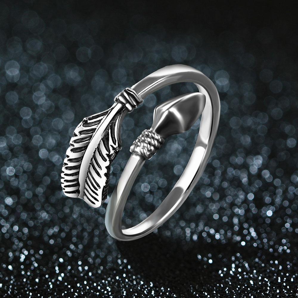 Sterling Silver Arrow Open Ring-Your Soul Place