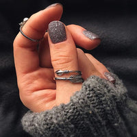 Thumbnail for Sterling Silver Arrow Open Ring