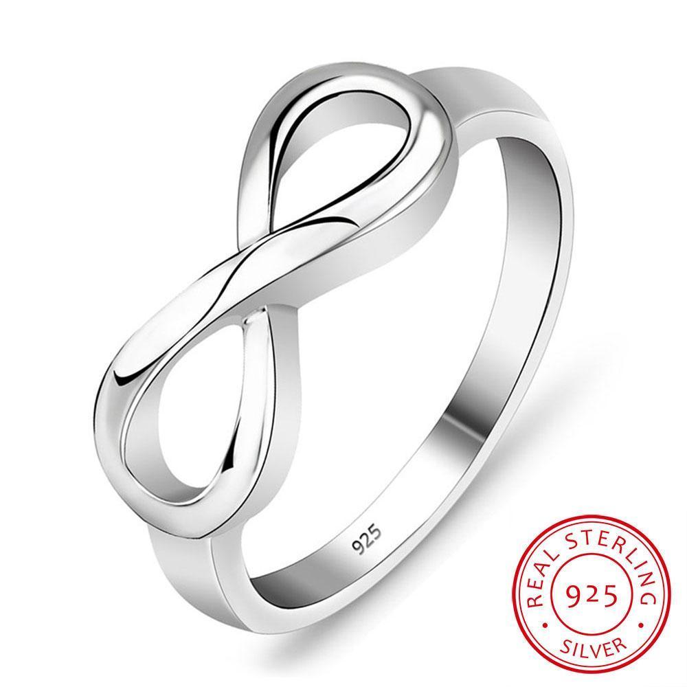 Sterling Silver Classic Infinity Ring-Your Soul Place