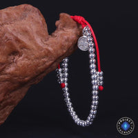 Thumbnail for Sterling Silver Lucky Red Rope Prosperity Bracelet-Your Soul Place