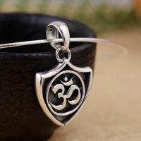 Thumbnail for Sterling Silver Om Herald Pendant-Your Soul Place
