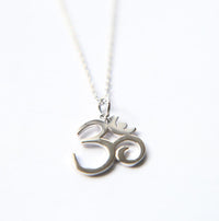 Thumbnail for Sterling Silver Om Necklace-Your Soul Place