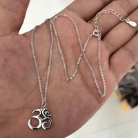 Thumbnail for Sterling Silver Om Necklace-Your Soul Place