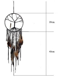 Thumbnail for Tree of Life Dream Catcher With Natural Stone Charm-Your Soul Place