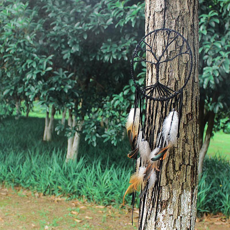 Tree of Life Dream Catcher With Natural Stone Charm-Your Soul Place