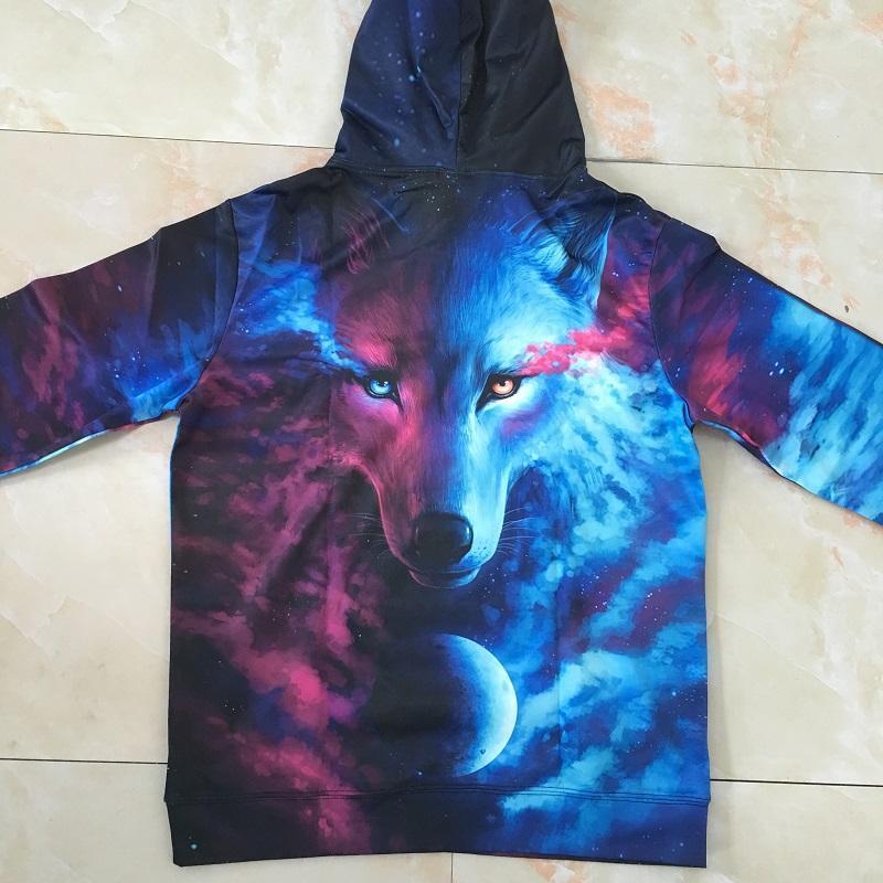 Where Light And Darkness Meet Wolf Hoodie-Your Soul Place