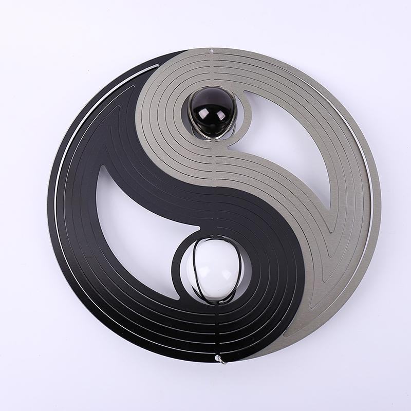 Yin Yang Stainless Steel Wind Spinner-Your Soul Place