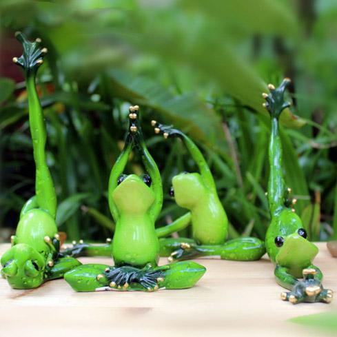 Yoga Frog Figure-Your Soul Place